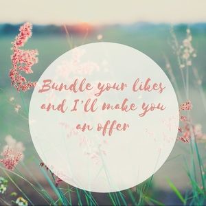 Bundle Your Likes & I’ll Make An Offer